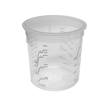 600ML CALIBRATED PLASTIC CUP  